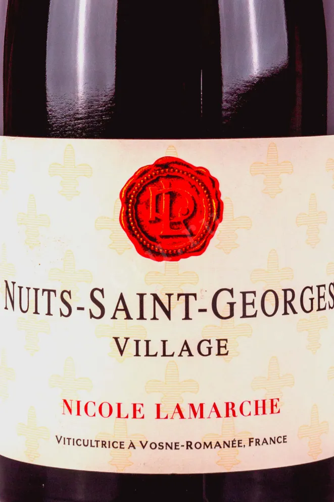 Этикетка Nicole Lamarche Nuits-Saint-Georges Village 2021 0.75 л