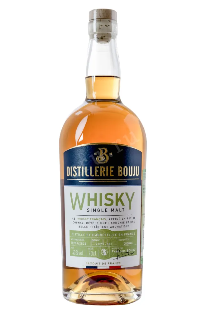 Виски Distillerie Bouju Single Malt Fut de Cognac  0.7 л