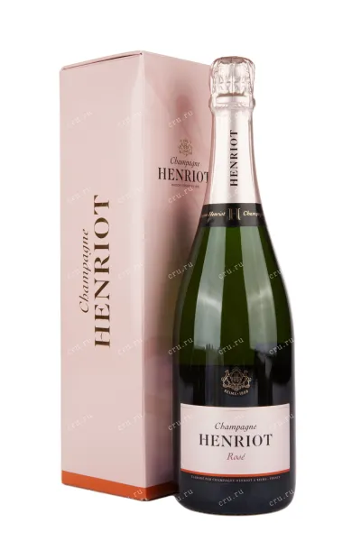 Шампанское Henriot Brut Rose in gift box 2016 0.75 л