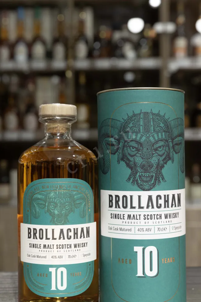 В магазине Крю Профи Brollachan 10 Years Old Oak Cask in tube 0.7 л