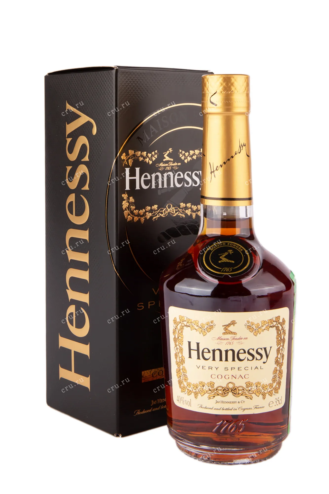 Фото — Коньяк Hennessy VS gift box   0.35 л
