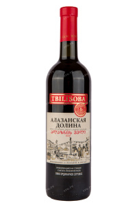 Вино Tbilisoba Alazani Valley Red 0.75 л