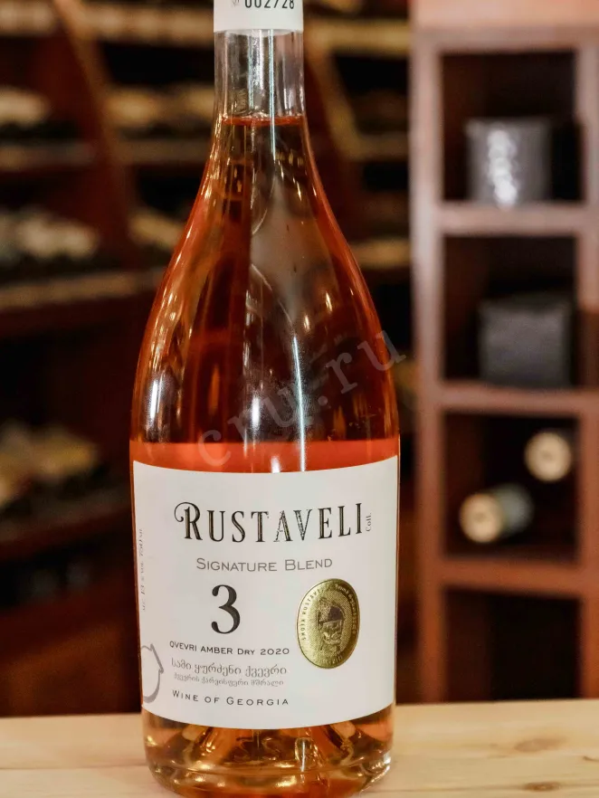 В магазине Крю Профи Rustaveli 3 Signature Blend 2020 0.75 л