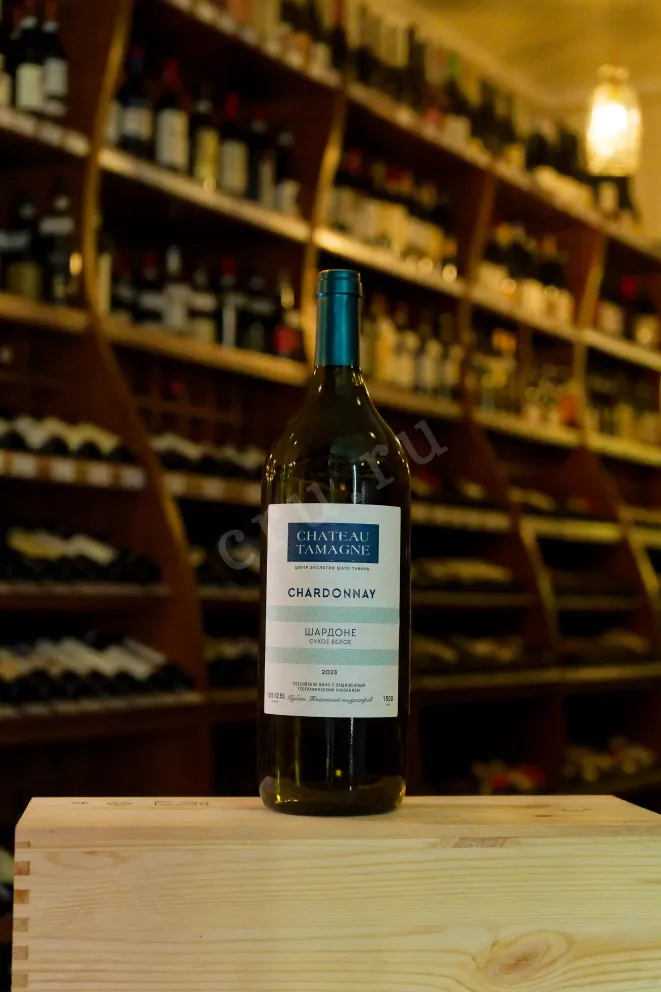 В магазине Крю Профи Chateau Tamagne Chardonnay 2023 1.5 л