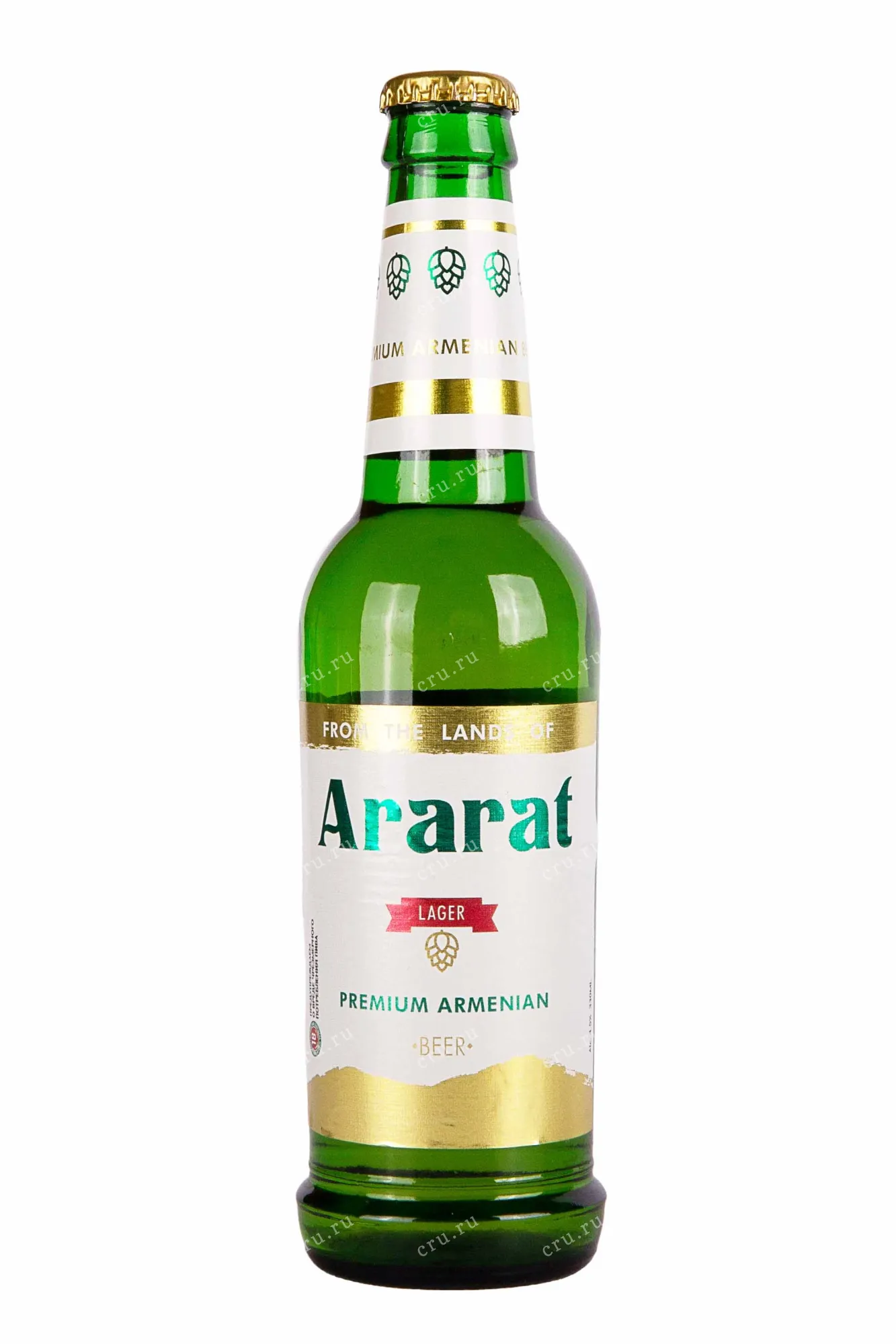Фото — Пиво Ararat Lager  0.33 л