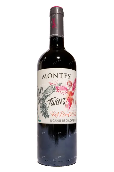 Вино Montes Twins Red Blend 2022 0.75 л