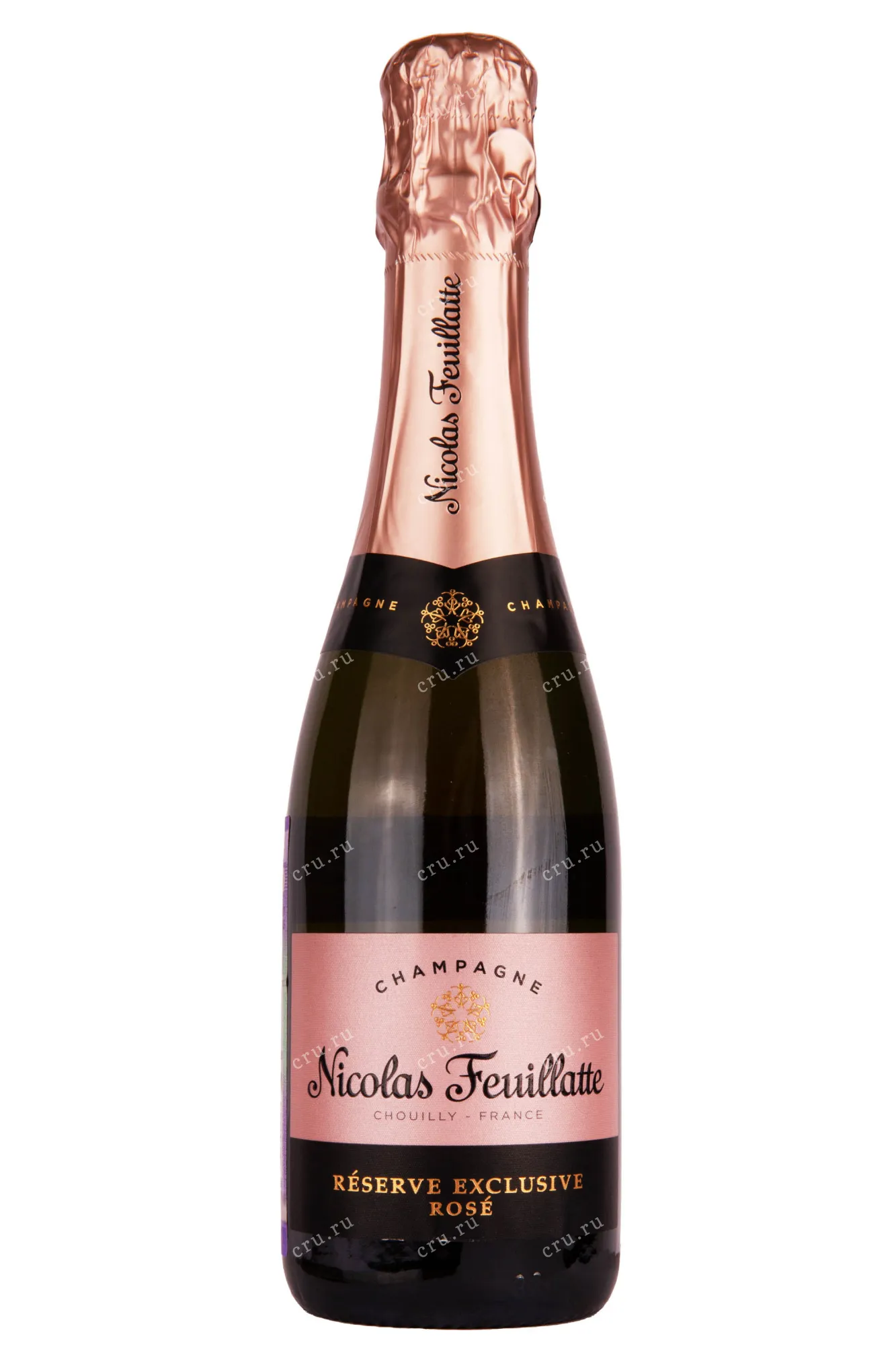 Фото — Шампанское Nicolas Feuillatte Reserve Exclusive Rose 2016 0.375 л
