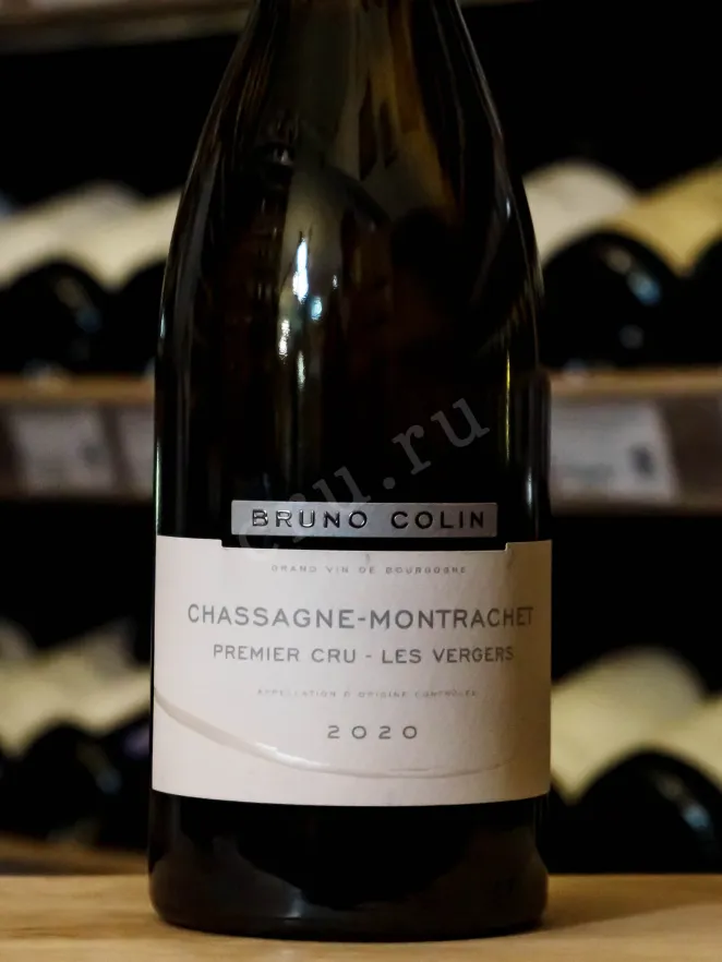 В магазине Крю Профи Bruno Colin Chassagne-Montrachet 1-er Cru Les Vergers 2020 0.75 л