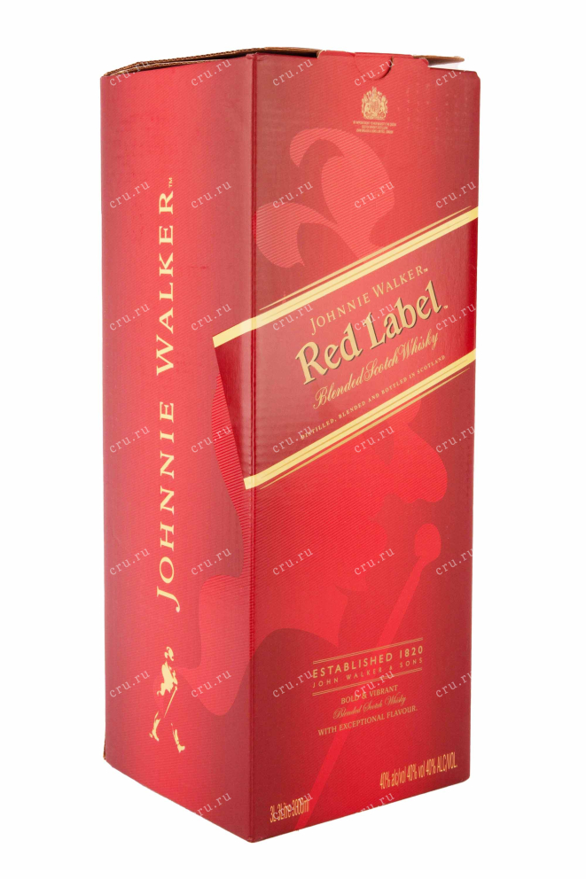 Подарочная коробка Johnnie Walker Red Label in gift box 3 л