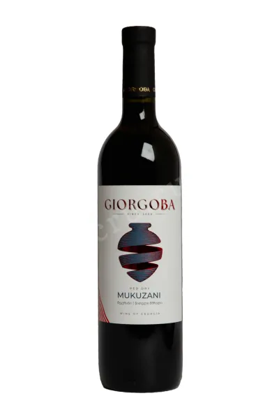 Вино Giorgoba Mukuzani 2022 0.75 л