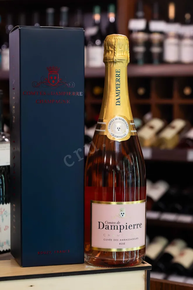 В магазине Крю Профи Comte Audoin de Dampierre Brut Rose 2019 0.75 л