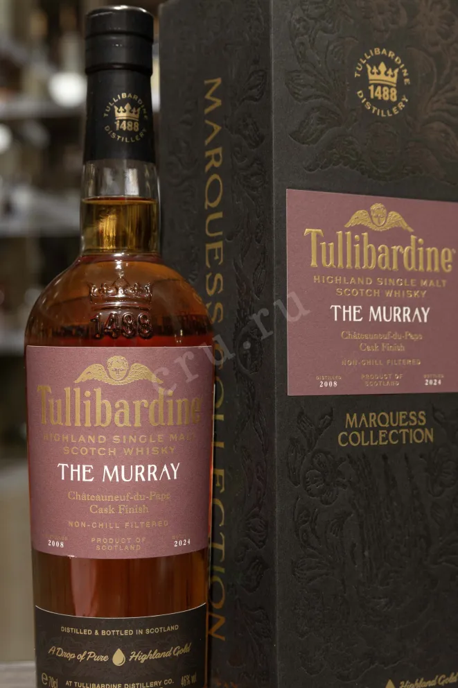 В магазине Крю Профи Tullibardine The Murray Chateauneuf Du Pape Cask Finish in gift box 0.7 л