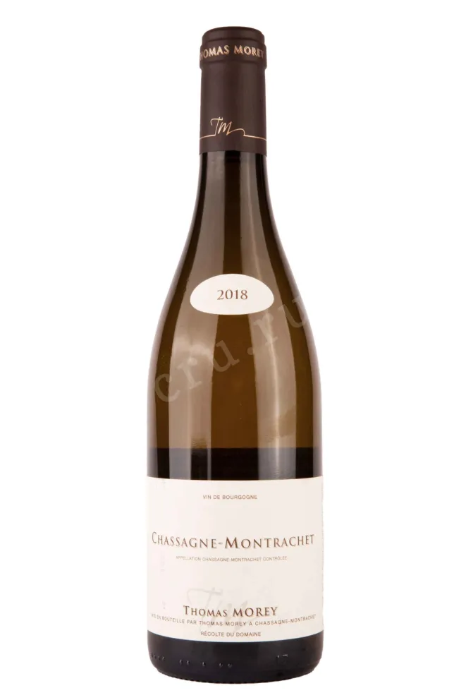Вино Thomas Morey Chassagne-Montrachet 2018 0.75 л