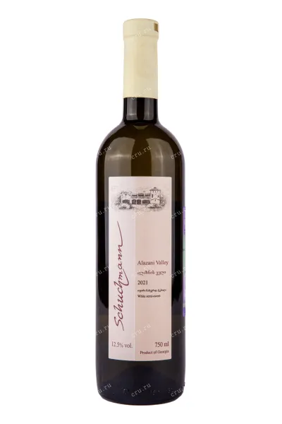 Вино Schuchmann Alazani Valley white semi-sweet 2021 0.75 л