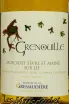 Этикетка Domaine De La Grenaudiere La Grenouille Muscadet-Sevre Et Maine Sur Lie 2023 0.75 л
