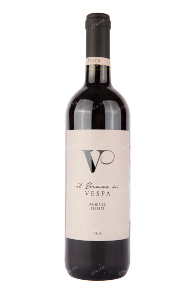 Вино Il Bruno dei Vespa Primitivo Salento 2020 0.75 л