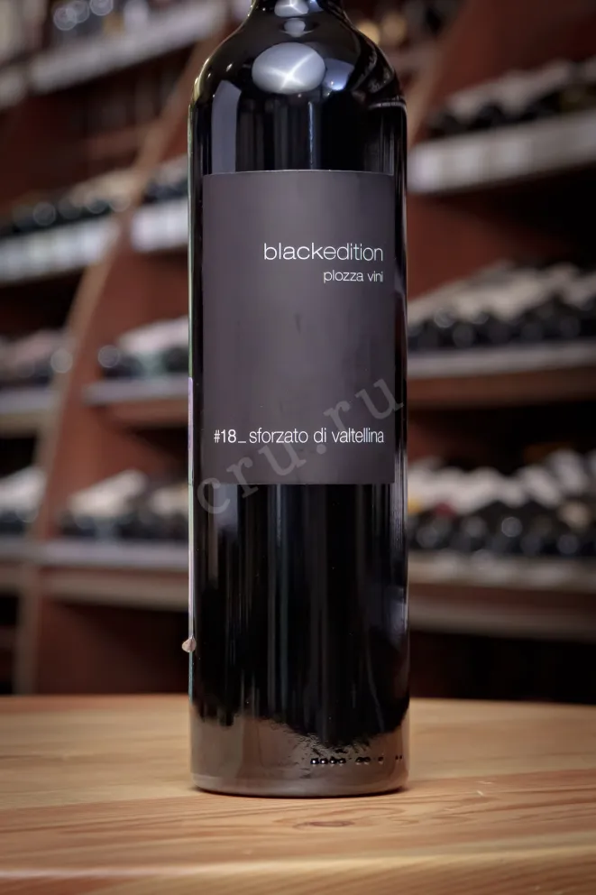В магазине Крю Профи Plozza Black Edition Sforzato 2018 0.75 л