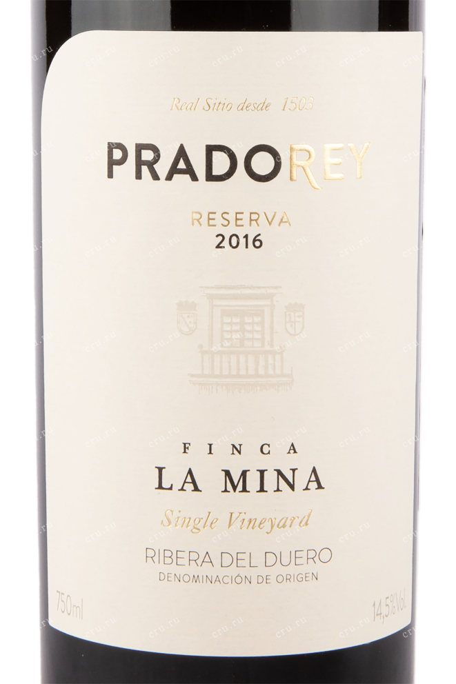 Вино Pradorey Finca La Mina Reserva gift box 2016 0.75 л