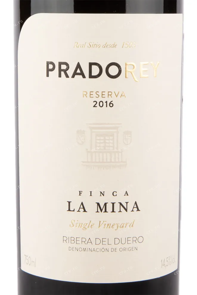 Вино Pradorey Finca La Mina Reserva gift box 2016 0.75 л
