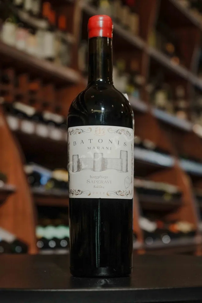 Пробка Batonis Marani Saperavi 2020 0.75 л