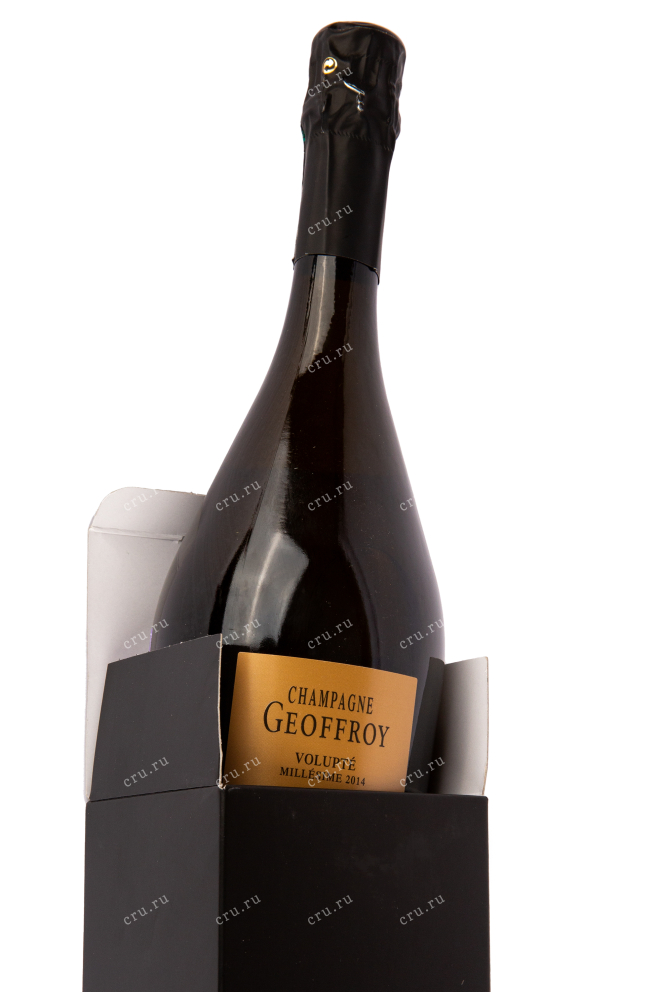 Подарочная коробка игристого вина Rene Geoffroy Volupte Brut Premier Cru 0.75 л