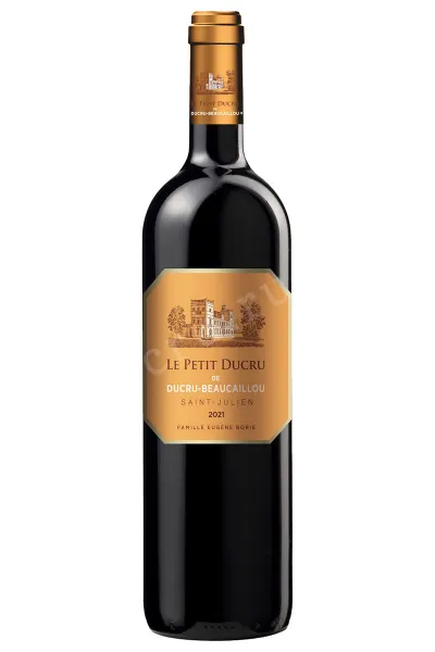Вино Le Petit Ducru de Ducru-Beaucaillou Saint-Julien 2021 0.75 л