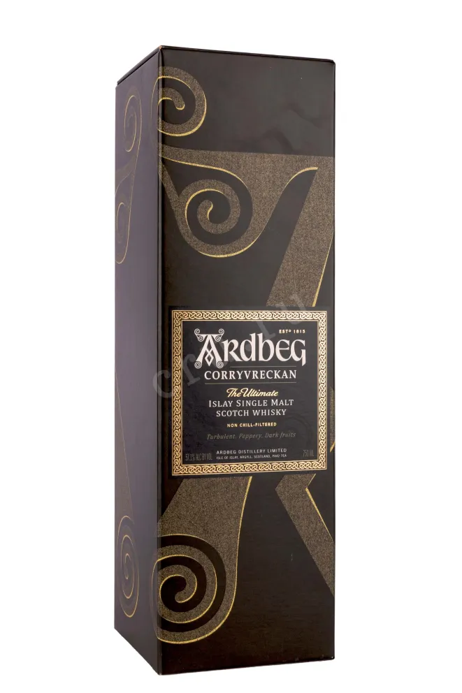 Подарочная коробка Ardbeg Corryvreckan gift box 0.75 л