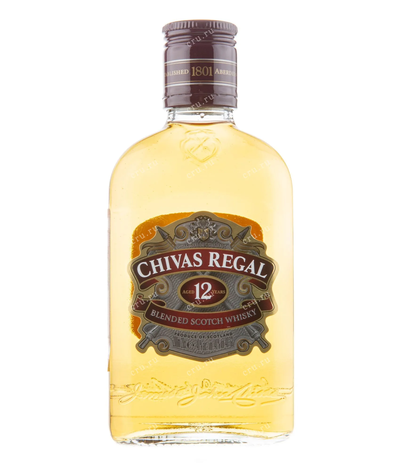 Фото — Виски Chivas Regal 12 years  0.2 л