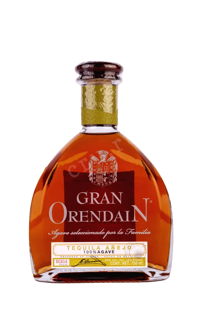 Бутылка Gran Orendain Anejo gift box 0.75 л