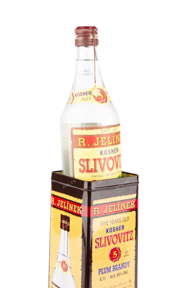 Дистиллят R. Jelinek Slivovitz Bila Kosher 5 Years in tube  0.7 л