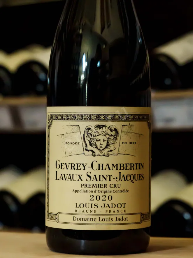 В магазине Крю Профи Louis Jadot Gevrey-Chambertin 1-er Cru Lavaux Saint-Jacques 2020 0.75 л
