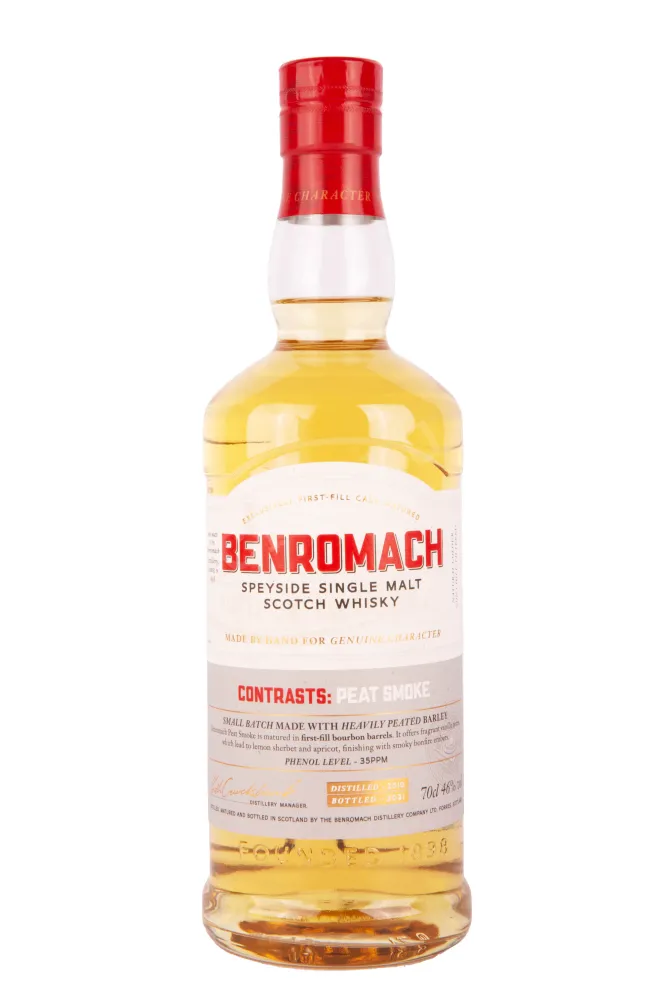 Виски Бенромах Пит Смоук 2010 0.7