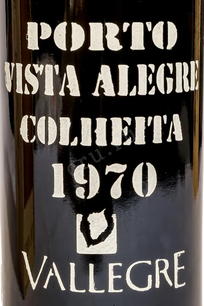Этикетка Porto Vista Alegre Colheita in Wooden Box 1970 0.75 л