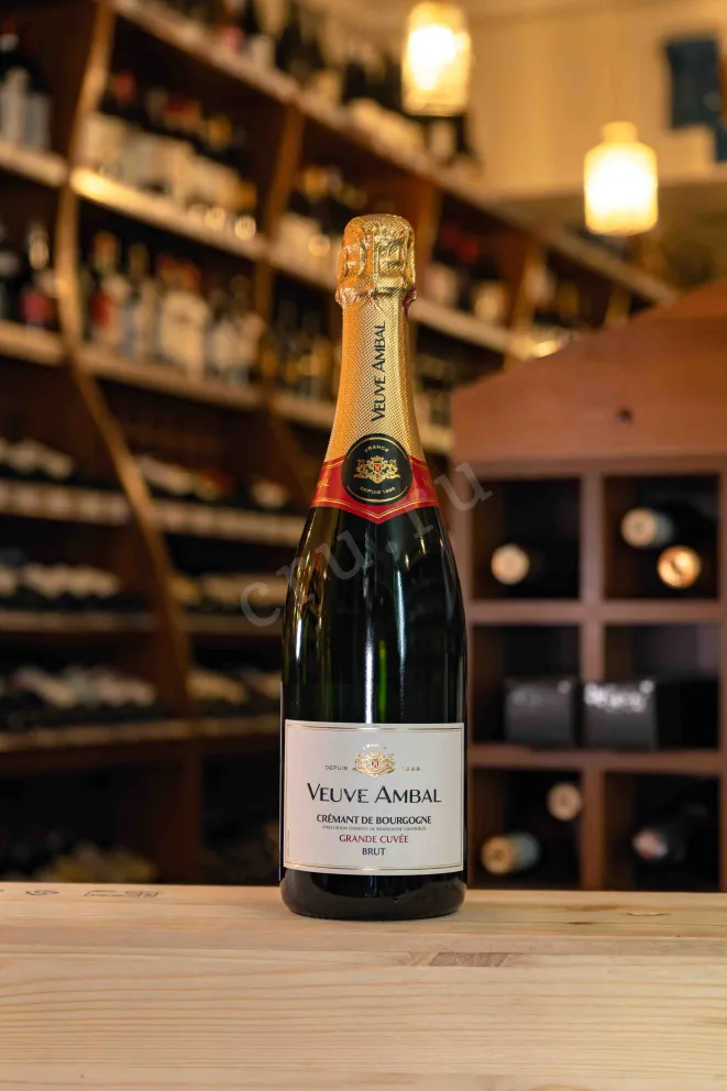 В магазине Крю Профи Veuve Ambal Cremant de Bourgogne Grande Cuvee Blanc Brut 2021 0.75 л