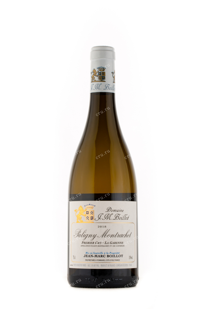 Вино Puligny-Montrachet 1er Cru La Garenne 2018 0.75 л