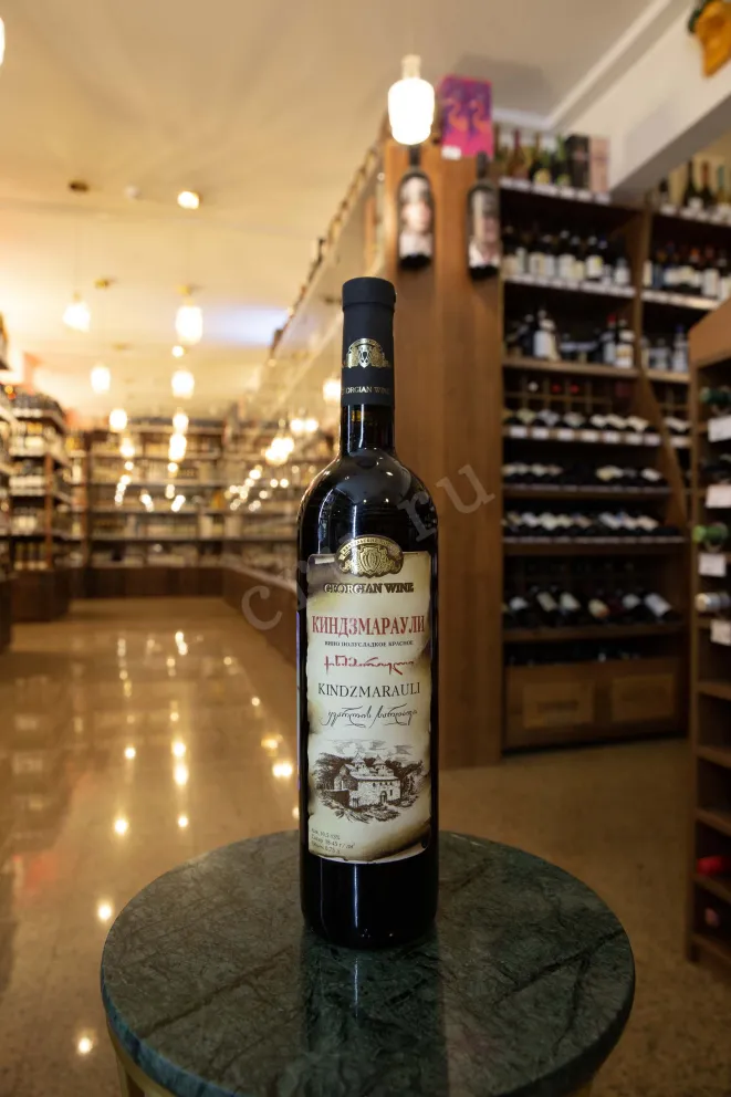 В магазине Крю Профи Kvareli Cellar Kindzmarauli Red Semi-Sweet 2022 0.75 л