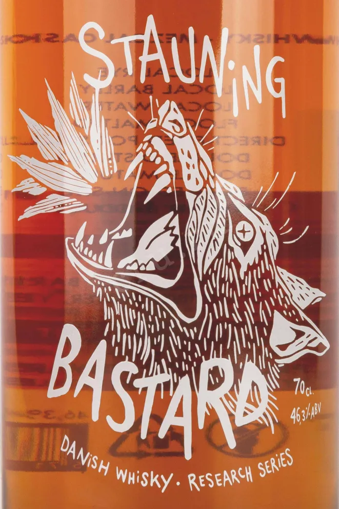 Этикетка Stauning Bastard 0.7 л