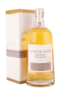 Ром Oaks & Ames Gold Rum gift box  0.7 л
