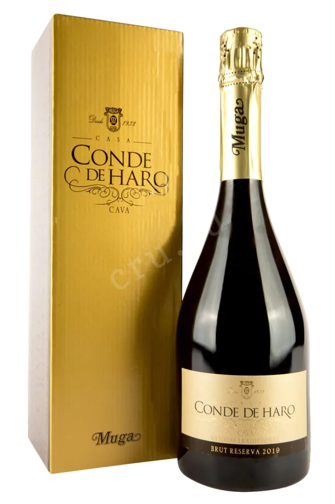 Игристое вино Konde de Haro Cava Metodo Traditional Brut Reserva 2019 0.75 л