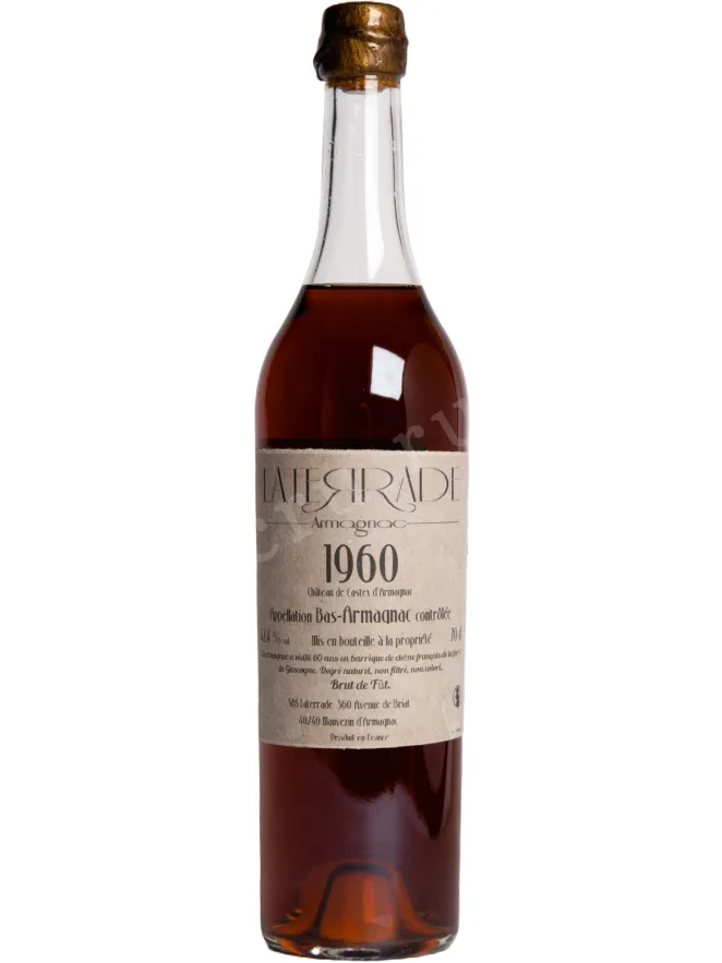 Арманьяк Laterrade Chateau de Castex Bas-Armagnac 1960 0.7 л