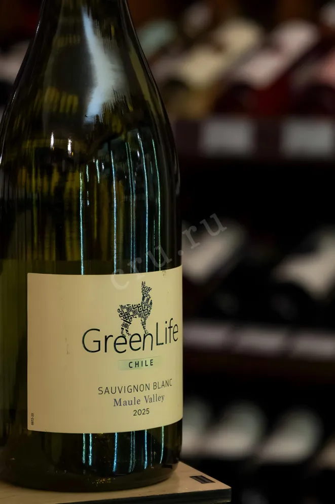 В магазине Крю Профи GreenLife Sauvignon Blanc Maule Valley 2025 0.75 л