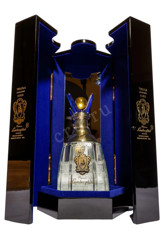 Текила Patrizia Lamborghini Silver in gift box  0.75 л