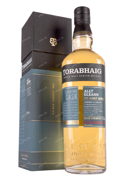 Виски Torabhaig Single Malt Scotch Whisky Legacy Series Allt Gleann Batch Strength in gift box  0.7 л