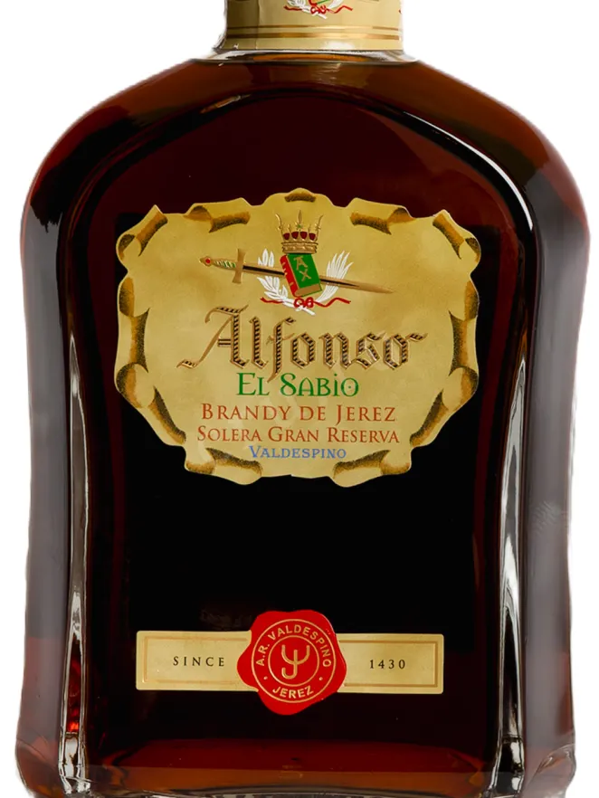 Этикетка Valdespino Alfonso El Sabio 0.7 л