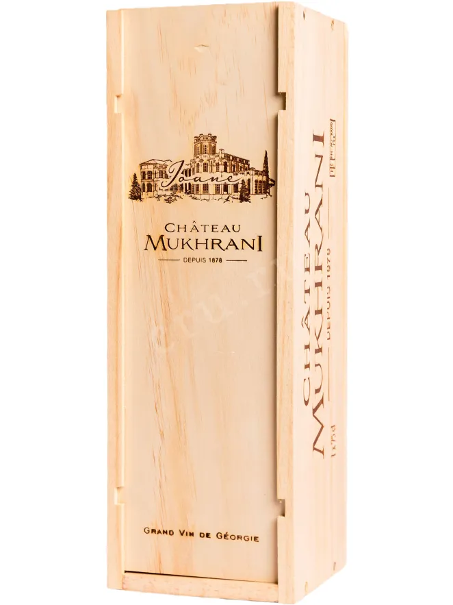Деревянная коробка Chateau Mukhrani Ioane in gift box 2018 0.75 л