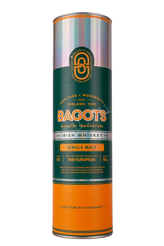 Туба Bagots Single Malt in tube 0.7 л