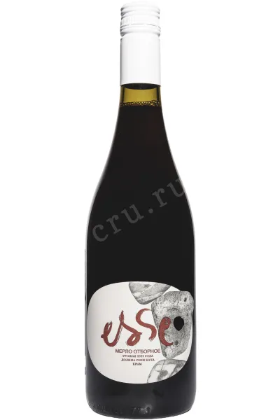 Вино Ессе Мерло отборное 2022 0.75 л