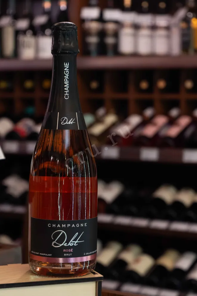 В магазине Крю Профи Champagne Delot Brut Rose 2023 0.75 л