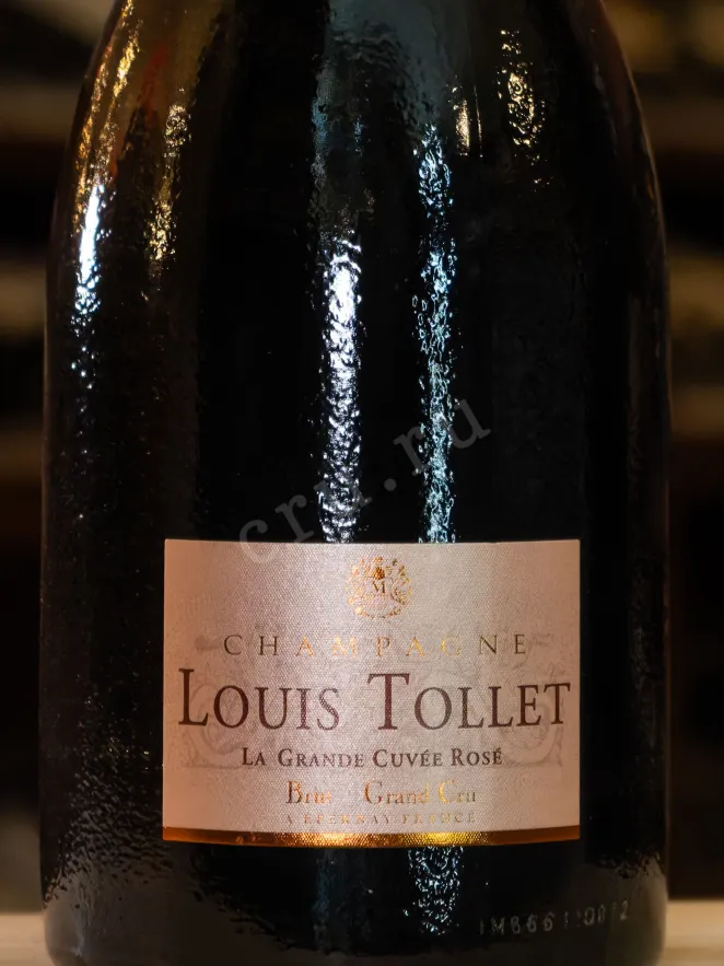 В магазине Крю Профи Louis Tollet La Grande Cuvee Rose Brut 2017 0.75 л
