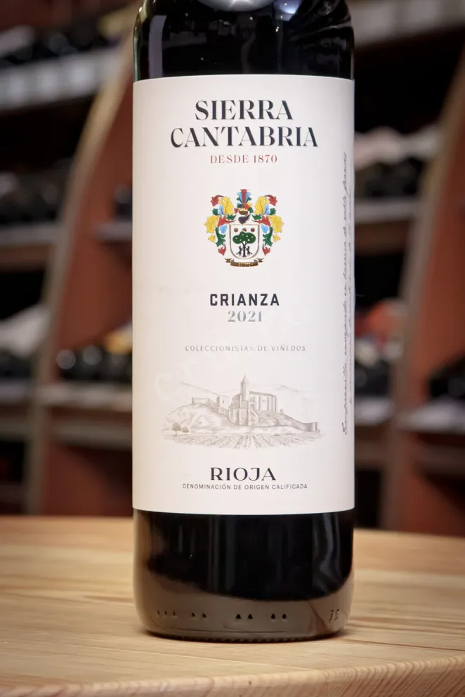 В магазине Крю Профи Sierra Cantabria Crianza 2021 0.75 л